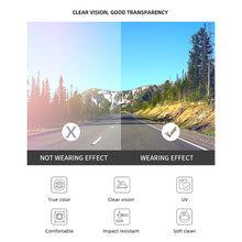 Load image into Gallery viewer, Large Frame One-piece Sunglasses Women Men Square Sun Glasses Vintage Geometry Shades UV400 Driving Eyewear Fashion Outdoor Accessories