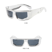 Load image into Gallery viewer, Cool Y2K Sunglasses For Women Men Square Sun Glasses Future Science Style Shades Cyberpunk Hip Hop Eyewear Fashion Outdoor Accessories