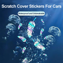 Load image into Gallery viewer, Car Sticker Waterproof Eagle Flames Decal Sticker Scratch masking Stickers Laser Reflective Car Stickers and Decals Vinyl