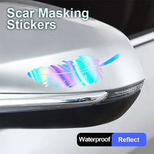 Load image into Gallery viewer, Car Sticker Waterproof Eagle Flames Decal Sticker Scratch masking Stickers Laser Reflective Car Stickers and Decals Vinyl