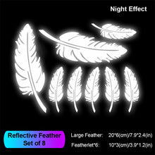 Load image into Gallery viewer, Car Sticker Waterproof Eagle Flames Decal Sticker Scratch masking Stickers Laser Reflective Car Stickers and Decals Vinyl