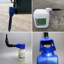 Load image into Gallery viewer, Car Motorcycle Refueling Funnel Telescopic Engine Oil Gasoline Filter Transfer Foldable Plastic Funnels Auto Accessories