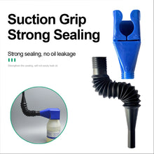 Load image into Gallery viewer, Car Motorcycle Refueling Funnel Telescopic Engine Oil Gasoline Filter Transfer Foldable Plastic Funnels Auto Accessories