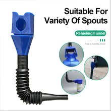 Load image into Gallery viewer, Car Motorcycle Refueling Funnel Telescopic Engine Oil Gasoline Filter Transfer Foldable Plastic Funnels Auto Accessories