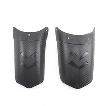 Load image into Gallery viewer, Carbon Fiber Pattern Motorcycle Extender Lengthen Front Fender Rear and Front Wheel Extension Fender Splash Mudguard Guard
