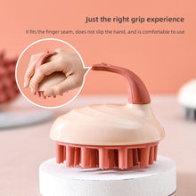 Load image into Gallery viewer, Silicone Shampoo Brush Household Hair Cleaning Soft Skin-friendly Handheld Wet Dry Dual-use Head Massage Shampoo Brush Hair Care