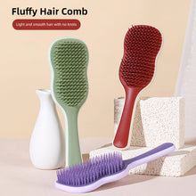 Load image into Gallery viewer, Banana Leaf Shaped Hair Comb Household Massage Scalp Hairdressing Comb Long Hair Fluffy Styling Comb Durable Hair Styling Tool