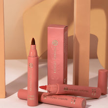 Load image into Gallery viewer, 6 Colors Matte Velvet Nude Lip Dye Pen Lip Gloss Waterproof Non-fading Long-lasting Lip Glaze Lip Makeup Cosmetics