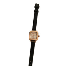 Load image into Gallery viewer, Simple Fashionable Quartz Watch Alloy Square Dial Imitation Leather Thin Watchband Versatile Casual Wristwatch for Women