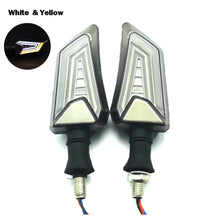 Load image into Gallery viewer, 2Pcs LED Motorcycle Turn Signals Light Tail Flasher Flowing Water Blinker Motorcycle Flashing Lights IP68