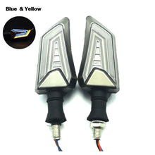 Load image into Gallery viewer, 2Pcs LED Motorcycle Turn Signals Light Tail Flasher Flowing Water Blinker Motorcycle Flashing Lights IP68