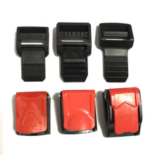 Load image into Gallery viewer, Motorcycle Helmet Buckles Chin Strap Flexible Speed Sewing Clip Bicycle Helmet Buckles Motor for Bike Motocross Helmet Accessories