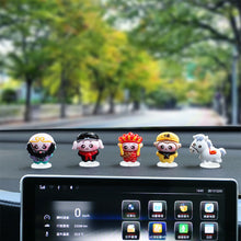 Load image into Gallery viewer, 5Pcs Cat Car Dashboard Ornaments Gifts Cute Journey to the West Car Center Console Decoration Auto Interior Accessories