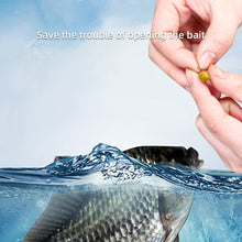 Load image into Gallery viewer, 1 Package 30G Universal Type Crazy Pull Pellet Bait Wild Fishing Black Pit Lazy Mixed Bait Herring Grass Carp Nest Bait