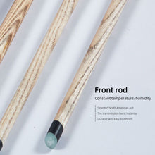 Load image into Gallery viewer, 1PC 142CM Three Stops Billiard Punch And Jump Integrated Rod 12.5MM Pool Cue Tip Big Head Tee Shot Billiard Supplies