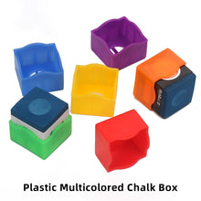 Load image into Gallery viewer, 5PCS Colorful Plastic Chalk Storage Box Professional Chalk Protective Cover Billiard Supplies Accessories