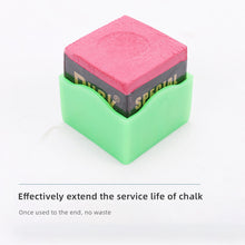 Load image into Gallery viewer, 5PCS Colorful Plastic Chalk Storage Box Professional Chalk Protective Cover Billiard Supplies Accessories