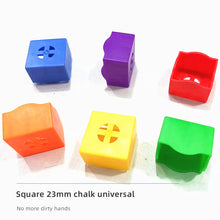 Load image into Gallery viewer, 5PCS Colorful Plastic Chalk Storage Box Professional Chalk Protective Cover Billiard Supplies Accessories
