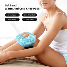 Load image into Gallery viewer, 1PC Hot And Cold Compress Gel Bead Knee Brace Relieve Knee Discomfort Wrist Ankle Leg Protective Clothing With Self-Adhesive Cloth Reusable