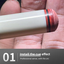 Load image into Gallery viewer, 1PC 10MM Red Pool Cue Tip Professional Single Layer Snooker Cue Tip Neutral Hardness Billiard Supplies Accessories