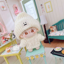 Load image into Gallery viewer, Doll Woolen Hat for Dollhouse Miniature 15cm Labubu Color Match Hat Kawaii Cute Doll Accessories Kids Girls Toys