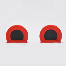 Load image into Gallery viewer, 2Pcs Cute Motorcycle Helmet Bear‘s ’Ears Motocross Electric Bike Helmet and Car Steering Wheel Decroation Accessories Driving Styling