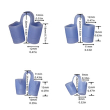 Load image into Gallery viewer, 8PCS/Box Mini Blue Soft Snore Stopper Anti Snore Clip Snoring Device Device Nasal Obstruction Congestion Aid