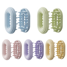 Load image into Gallery viewer, Rubber Hair Brush Hair Catcher Cleaning Hair Brush Massage Tool Scalp Cleaner Silicone Comb Silicone Brush
