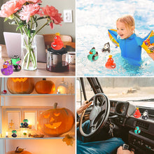 Load image into Gallery viewer, 2-inch Halloween Little Yellow Duck 24 Mixed Car Desktop Ornament Ghost Festival Pumpkin Ghost Shaped Duck Toy