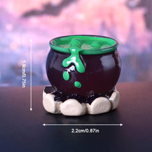Load image into Gallery viewer, Halloween Night Light Wizard Ghost Micro Landscape Gardening Small Accessories Cute Witch Pumpkin Creative Car Night Light Ornament