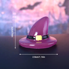 Load image into Gallery viewer, Halloween Night Light Wizard Ghost Micro Landscape Gardening Small Accessories Cute Witch Pumpkin Creative Car Night Light Ornament