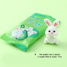 Load image into Gallery viewer, Shrink Cute Cartoon Rabbit Surprise Independent Blind Bag Simulation Animal Little White Rabbit Mini Model Ornament Gift