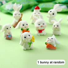 Load image into Gallery viewer, Shrink Cute Cartoon Rabbit Surprise Independent Blind Bag Simulation Animal Little White Rabbit Mini Model Ornament Gift