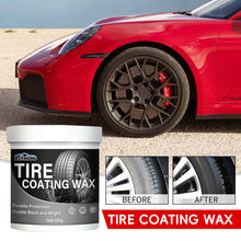 Load image into Gallery viewer, 100ML Durable Car Tire Cleaner Paste Auto Rubber Parts Shiny Paste And Tire Brightener Protector For Car Care Tool