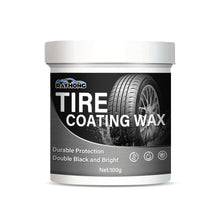 Load image into Gallery viewer, 100ML Durable Car Tire Cleaner Paste Auto Rubber Parts Shiny Paste And Tire Brightener Protector For Car Care Tool