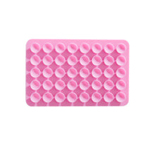 Load image into Gallery viewer, Double Side Silicone Suction Pad for Mobile Phone Fixture Suction Cup Backed Adhesive Silicone Rubber Sucker Pad for Fixed Pad