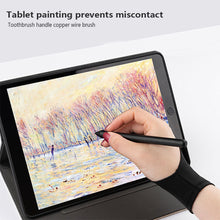 Load image into Gallery viewer, Drawing Glove Palm Rejection Two Finger Gloves for Apple IPad Capacitive Tablet Screen Artist Right/Left Hand Graphic Tablet