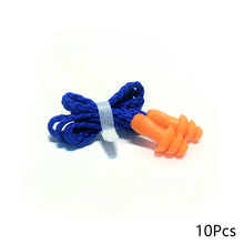 Load image into Gallery viewer, 10 Pairs Comfort Soft Foam Ear Plugs Tapered Travel Sleep Noise Reduction Prevention Earplugs Ear Protection Sound Insulation