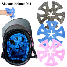 Load image into Gallery viewer, Motorcycle Helmet Liner Pad Anti-deformation Helmet Silicone Pad Ventilate Breathable Cycling Helmet Ventilation Liner