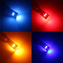 Load image into Gallery viewer, 1pc T10 Car License Light 6SMD 3030 Canbus W5W 194 168 LED Bulbs 12V Plate Interior Dome Lights Reading Lamp