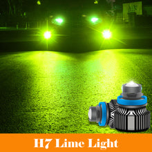 Load image into Gallery viewer, 12V H7 H11 H8 H9 9006 HB4 Car Lens Headlight Led Fog Light Bulb LED Fog Lamp White Yellow Ice Blue Turbo Fog Light