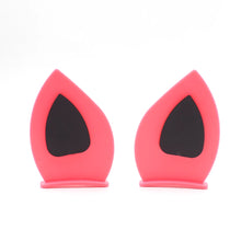 Load image into Gallery viewer, 2Pcs Lovely Rabbit‘s Ears Motorcycle Helmet Motocross Electric Car Helmet Accessories Driving Styling Helmet Decroation