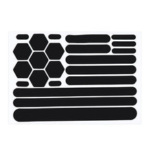 Load image into Gallery viewer, Motorcycle Helmets Invisible Black Reflective Stickers Simple And Effective Reflective Tape For Helmets Bikes Motorcycles
