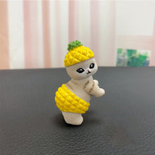 Load image into Gallery viewer, Lovely Fruit Dance Cats Ornaments Car Center Console Dashboard Navigator Screen Decoration Auto Interior Accessories For Computer Display