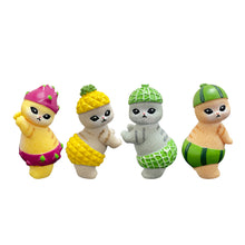 Load image into Gallery viewer, Lovely Fruit Dance Cats Ornaments Car Center Console Dashboard Navigator Screen Decoration Auto Interior Accessories For Computer Display