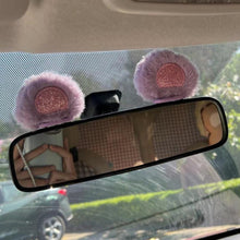 Load image into Gallery viewer, 2Pcs Car Motorcycle Helmet Decoration Electric Bike Soft Plush Little Bear's Ears For Motocross Full Face Off Road Helmet Sticker