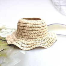Load image into Gallery viewer, Doll Straw Hat for Dollhouse Miniature 17cm Labubu Color Match Hat Kawaii Cute Doll Accessories Kids Girls Toys