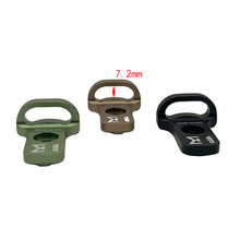 Load image into Gallery viewer, CQB Aluminum Shoulder Strap Buckle Outdoor Tactical Rope Buckle For MOK System