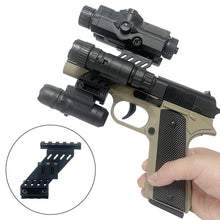 Load image into Gallery viewer, GLOCK Soft Bullet Toy Gun Special Tactical Fishbone Rail Flashlight Infrared Mounting Accessories For 20MM Rail