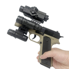 Load image into Gallery viewer, GLOCK Soft Bullet Toy Gun Special Tactical Fishbone Rail Flashlight Infrared Mounting Accessories For 20MM Rail